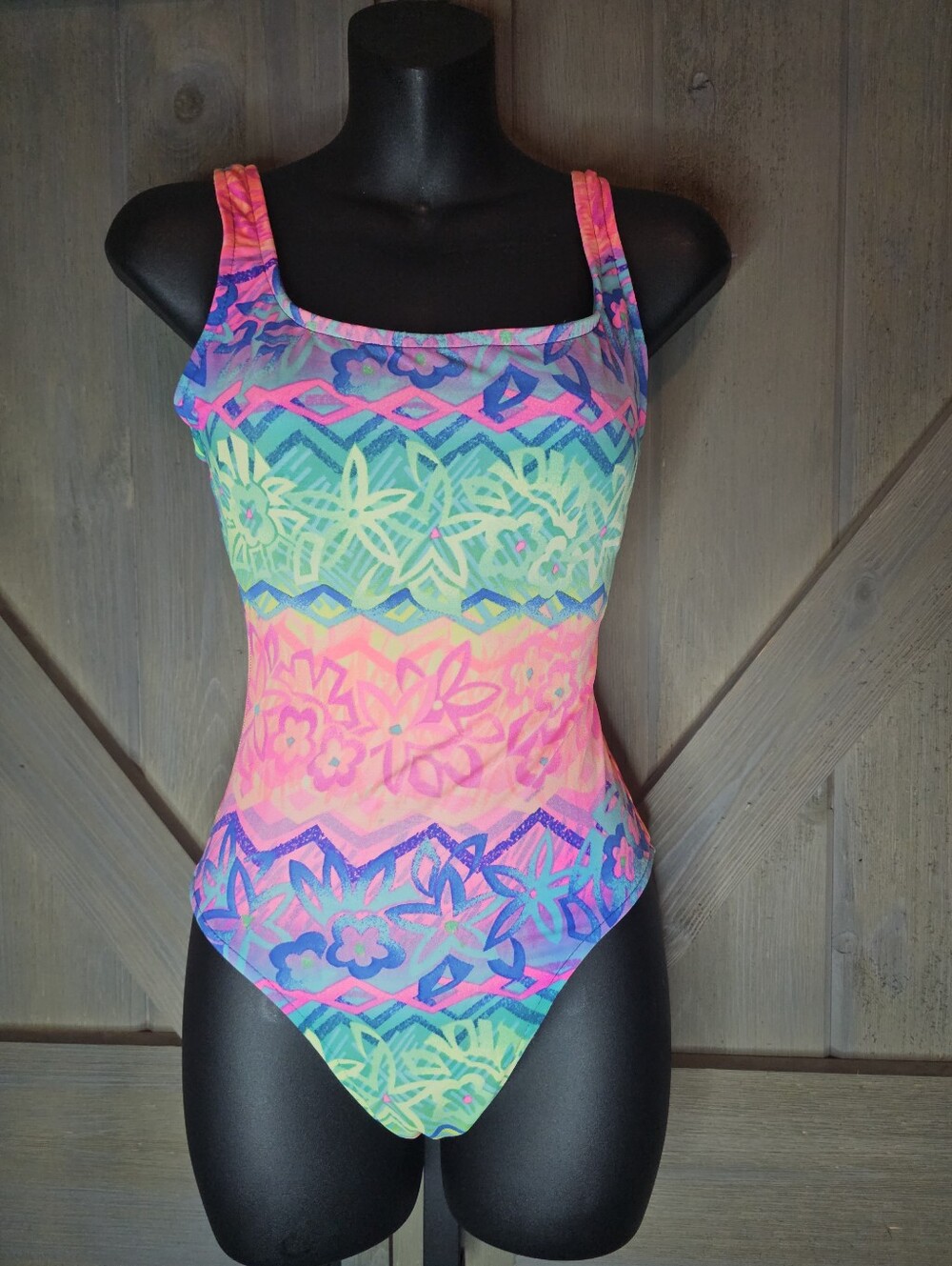 Vintage Kathy Ireland One Piece Swimsuit sz 9/10